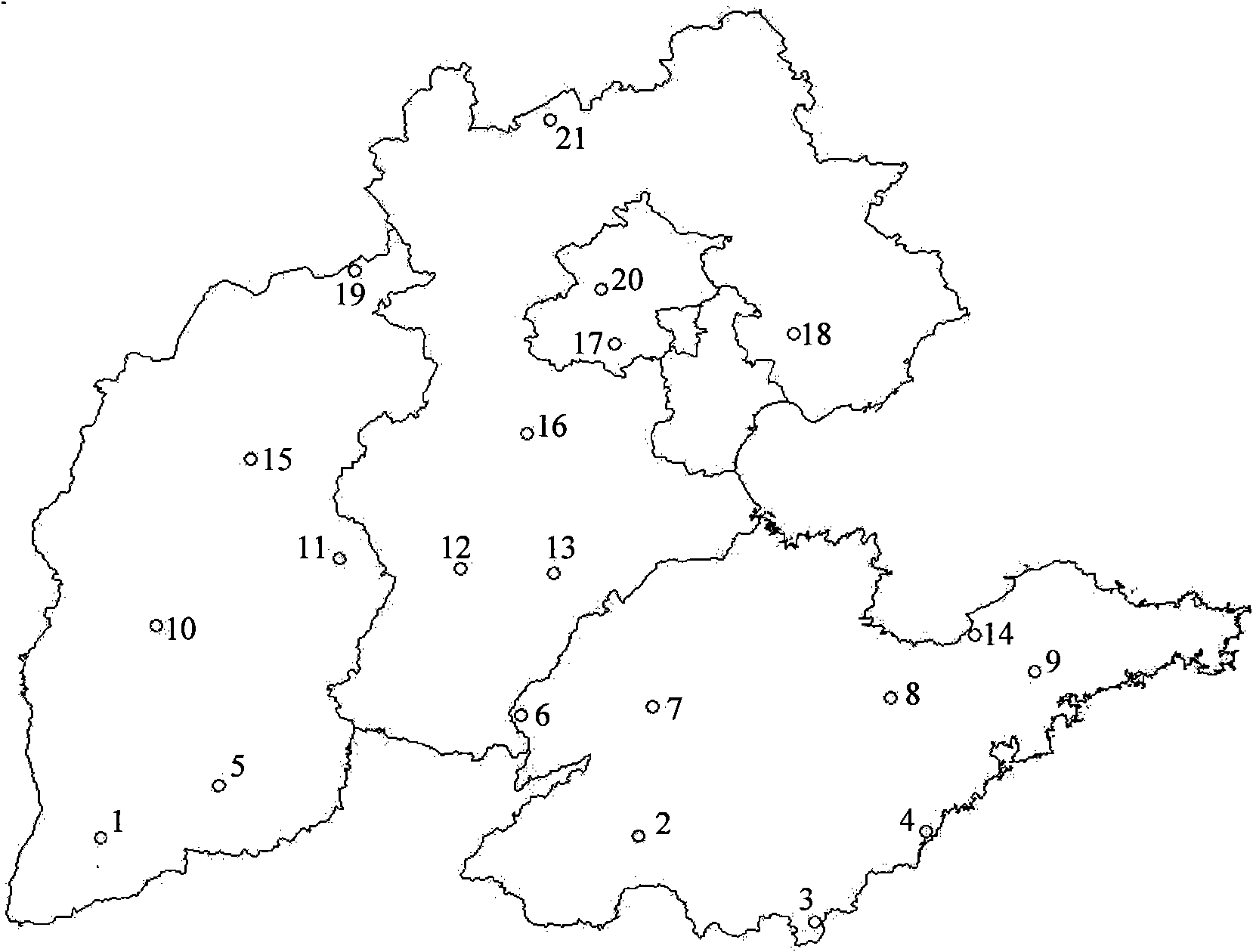 New method for identifying disturbance information of large-scale interconnected power system