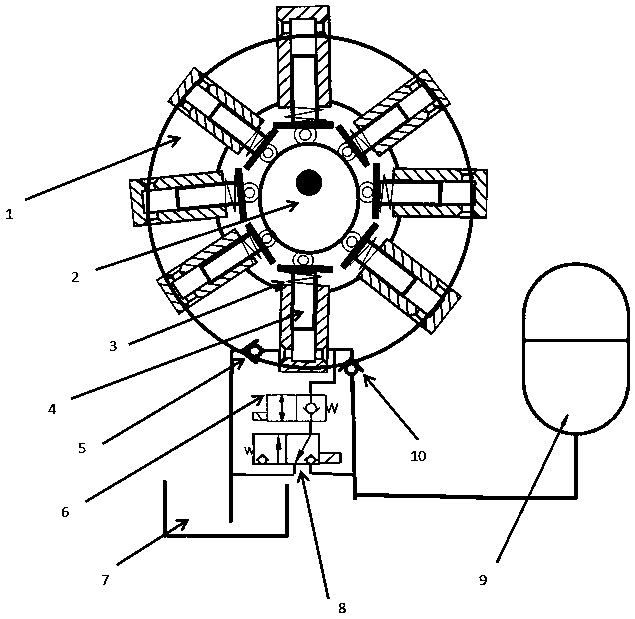 A vehicle kinetic energy conversion and recovery device