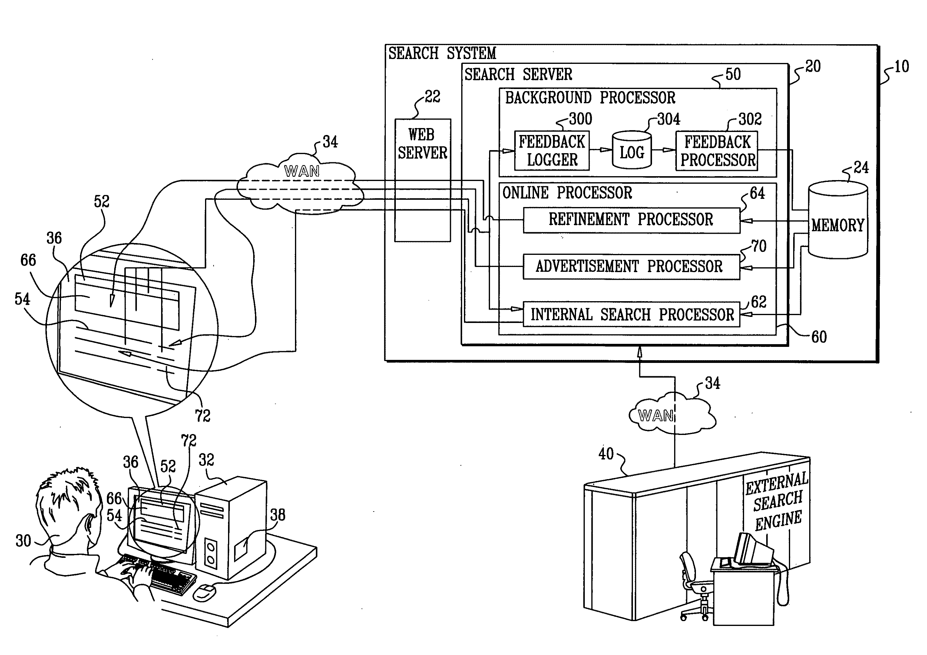 Generation of refinement terms for search queries