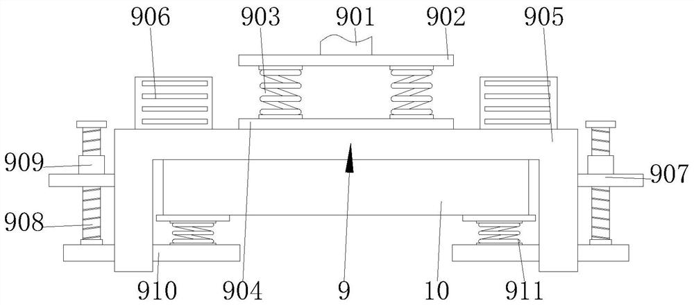 Piezoelectric quartz sensor crystal oscillator processing equipment and technology thereof