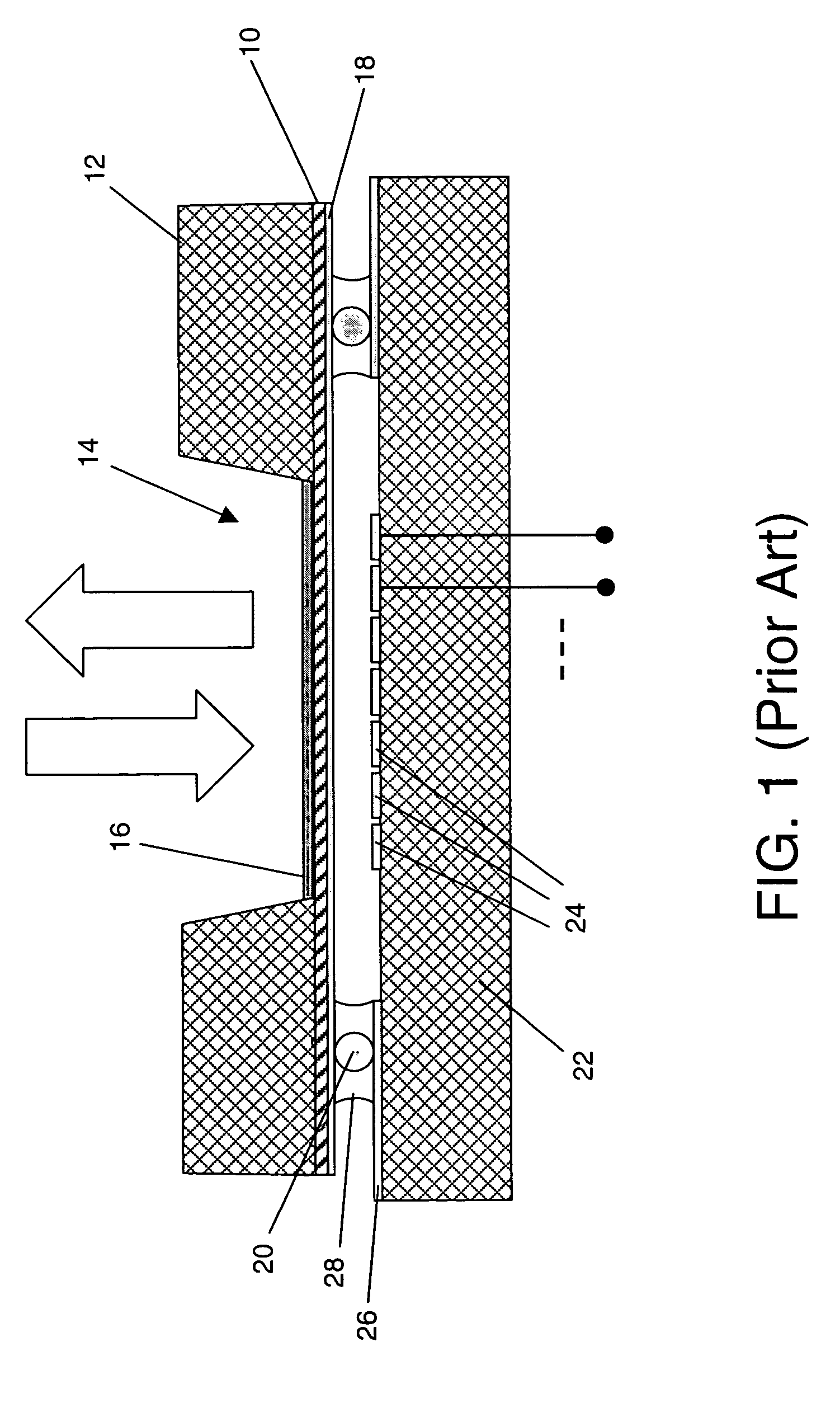 Bi-directionally actuated thin membrane mirror