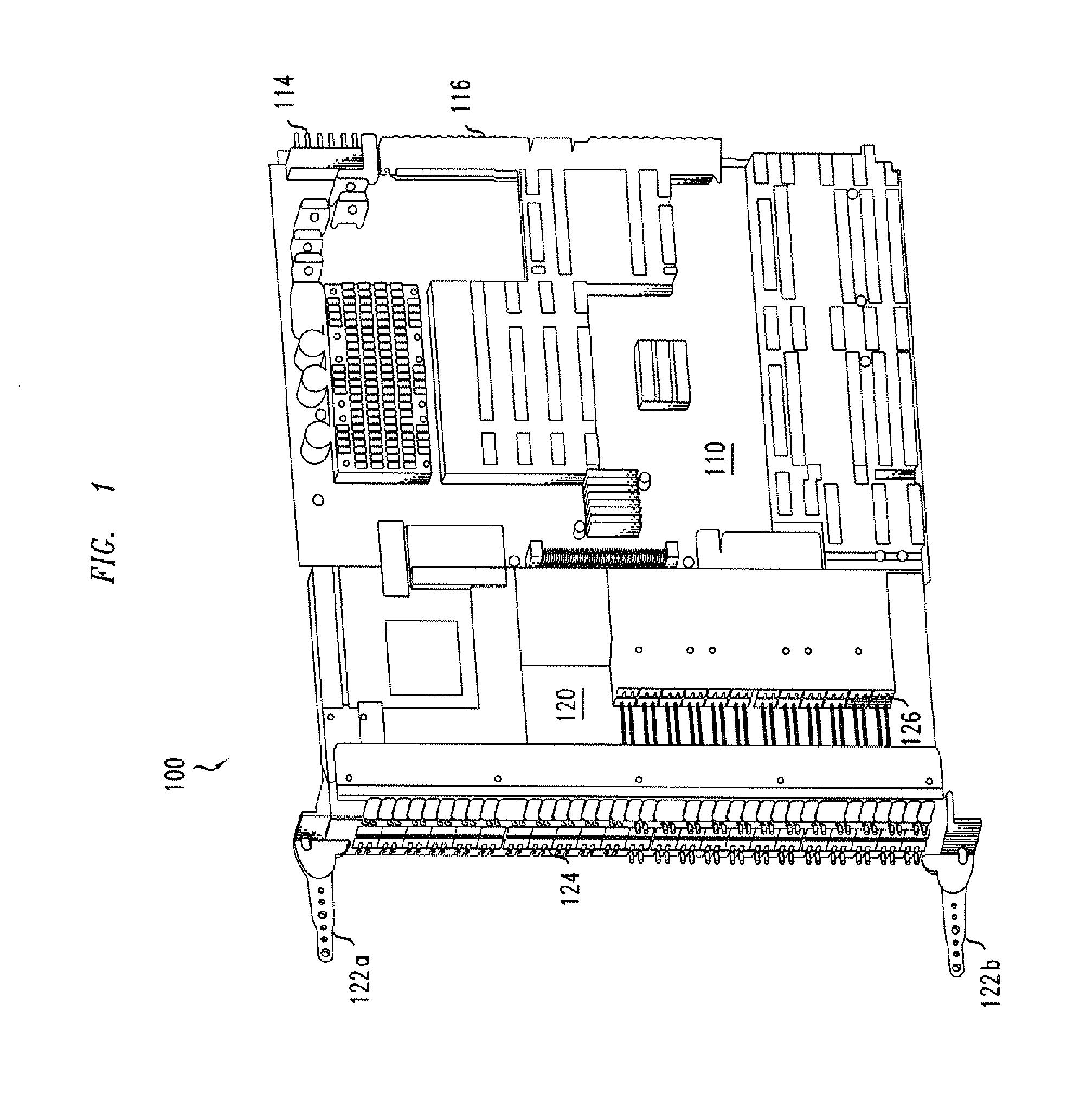 Increased connector port density via extending faceplate