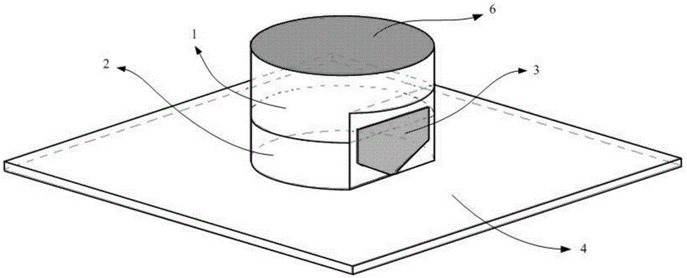 Broadband dielectric resonator antenna based on planar monopole patch excitation