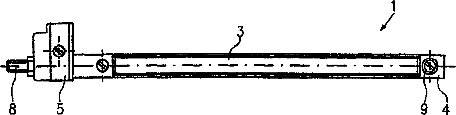 Electric heating device with heating zones