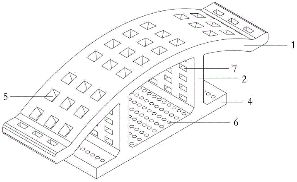 π-type pile foundation permeable breakwater with circular arc plate and its design method