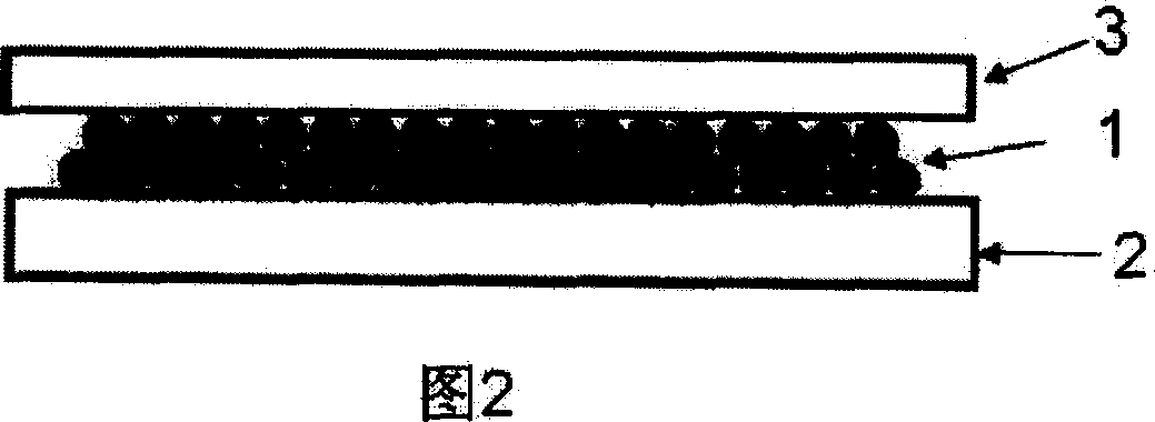 Method for improving efficiency of outing light coupled from tabulate light emitting device