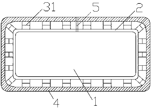 Safety protection device for temperature sensor