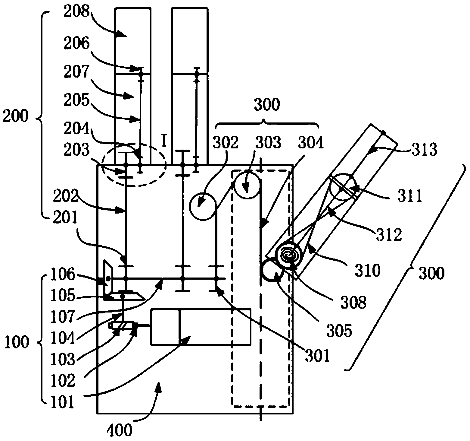 Tendon transmission artificial hand