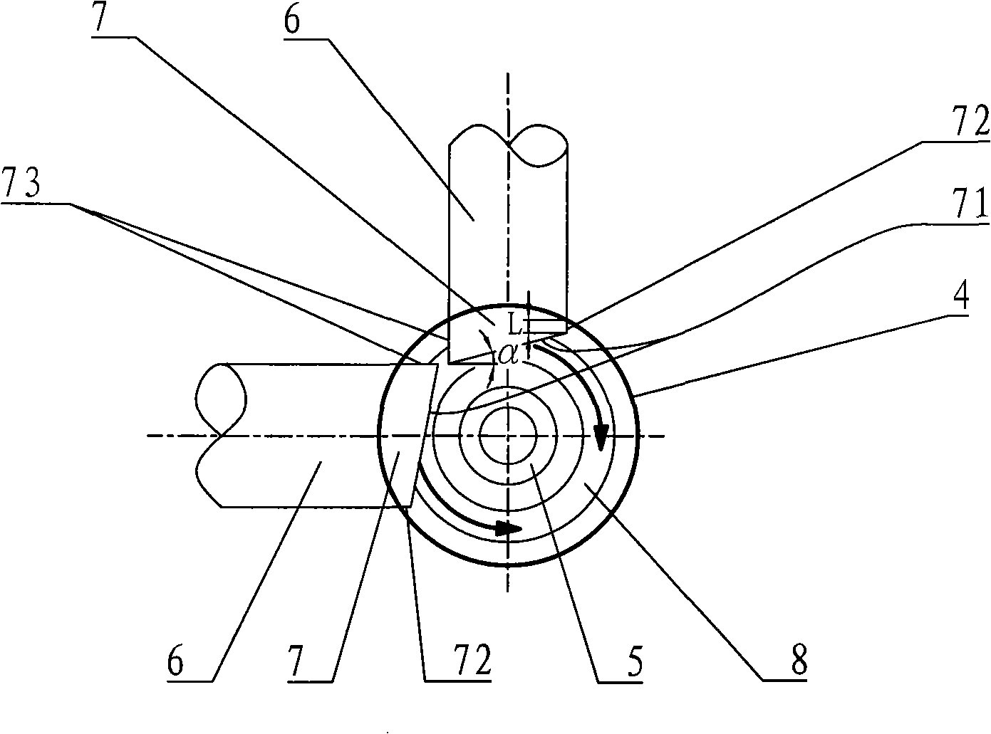 Equipment for mixing catalyst