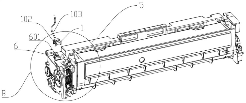 Printing consumable chip multiplexing device, multiplexing method, printing consumable and printing system