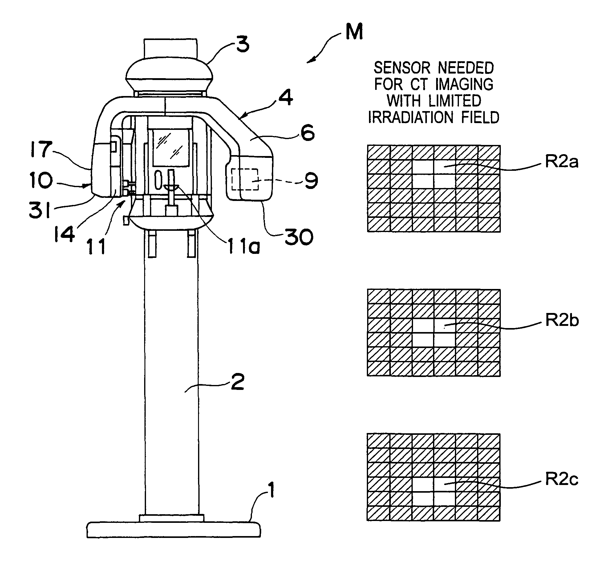 Medical digital X-ray imaging apparatus and medical digital X-ray sensor