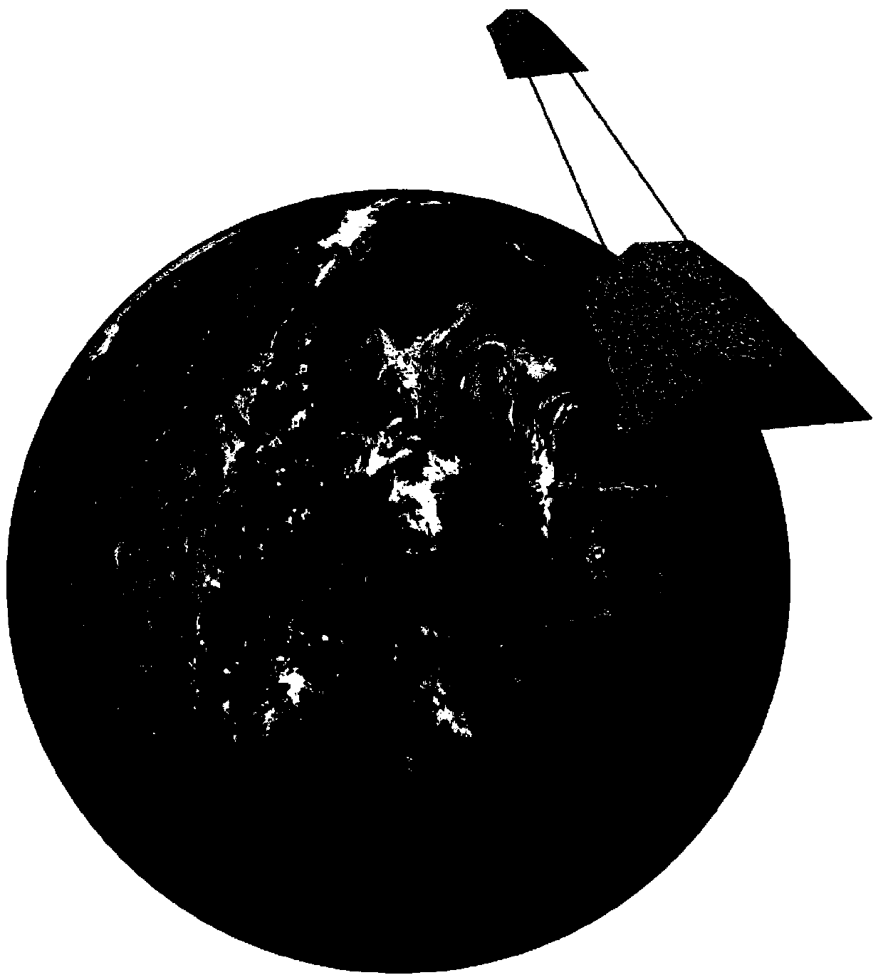 Method of reducing influences of gravity satellite centroid adjustment errors to earth gravitational field accuracy