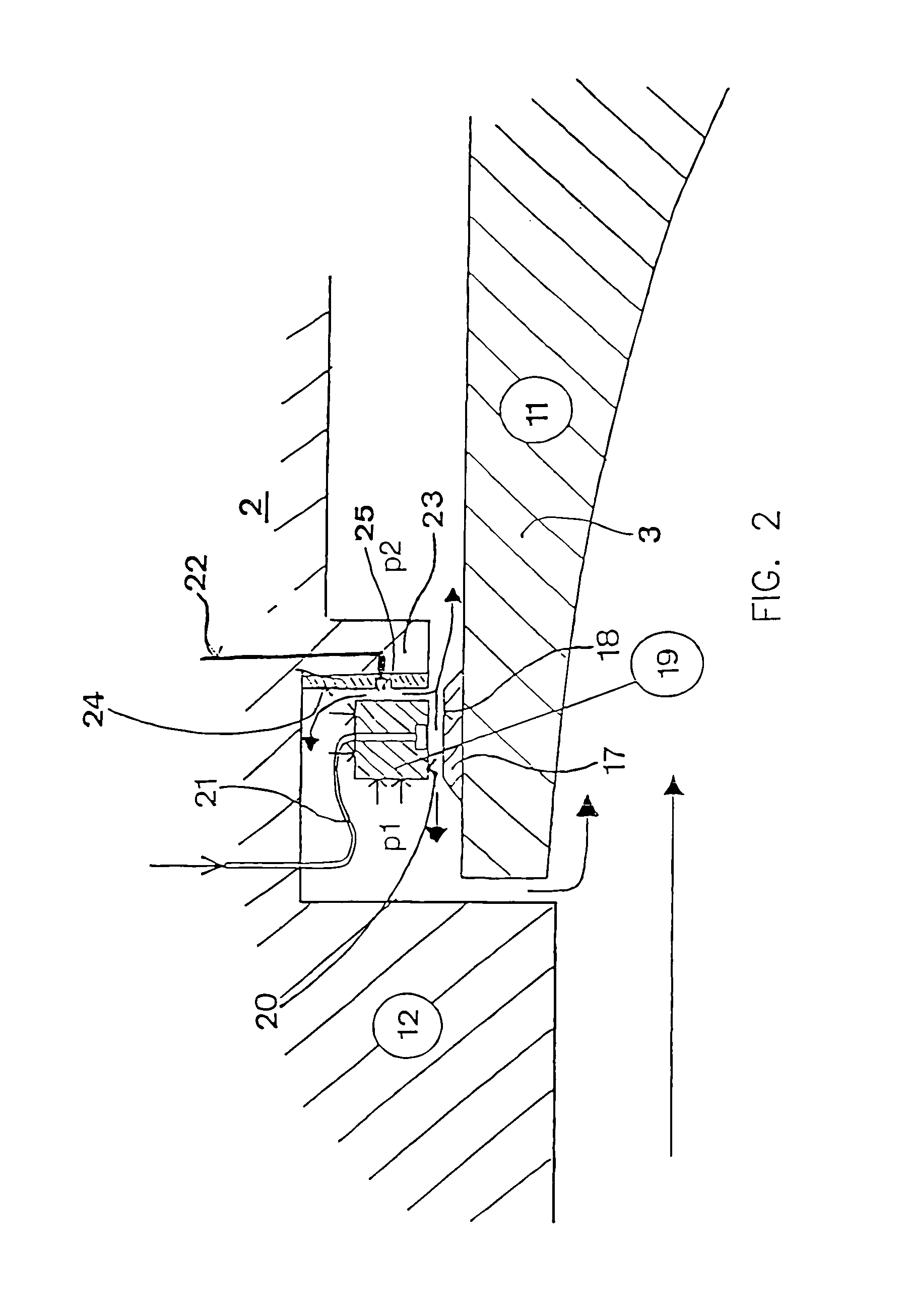 Sealing in a hydraulic turbine unit