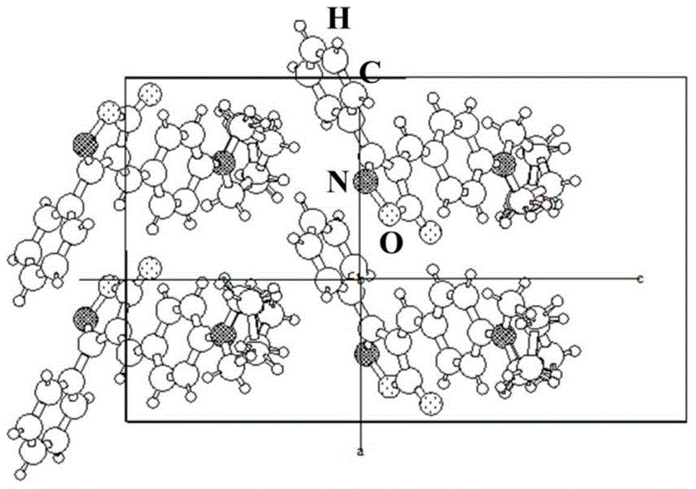 C20H18N2O2 nonlinear optical crystal and preparation method and application thereof