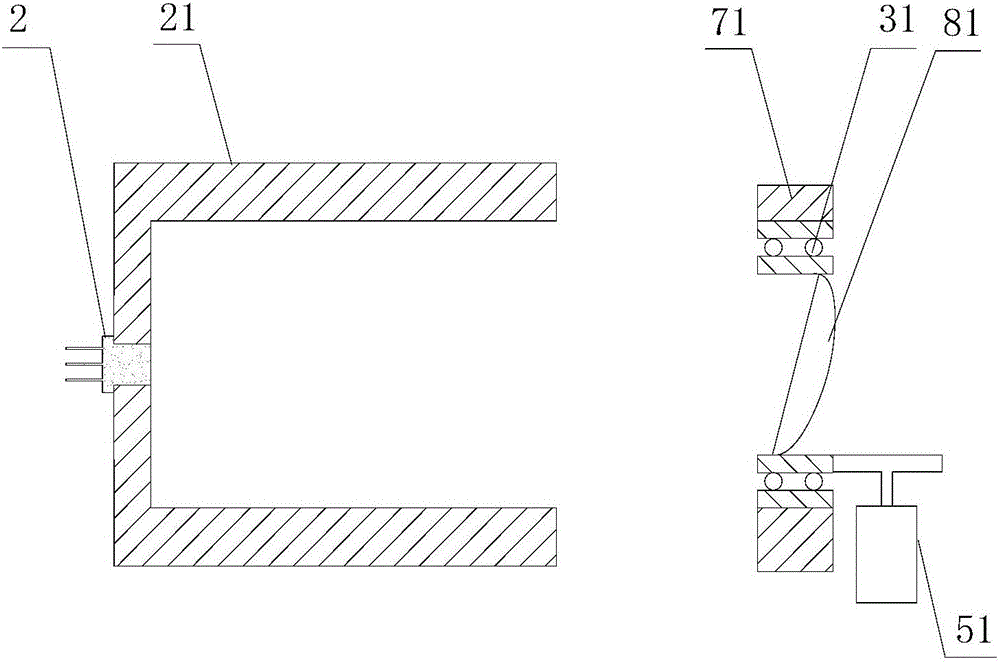 Gas analysis device and method based on spectrum technology