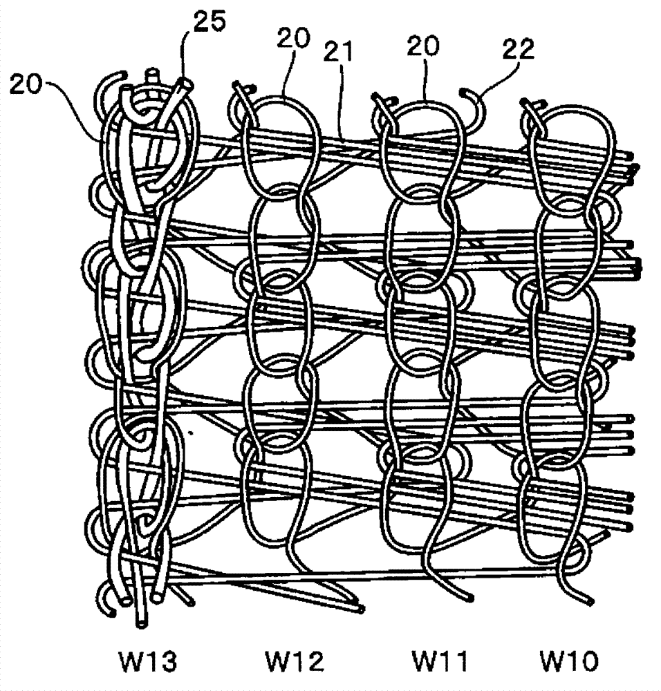 Woven zipper teeth chain belt