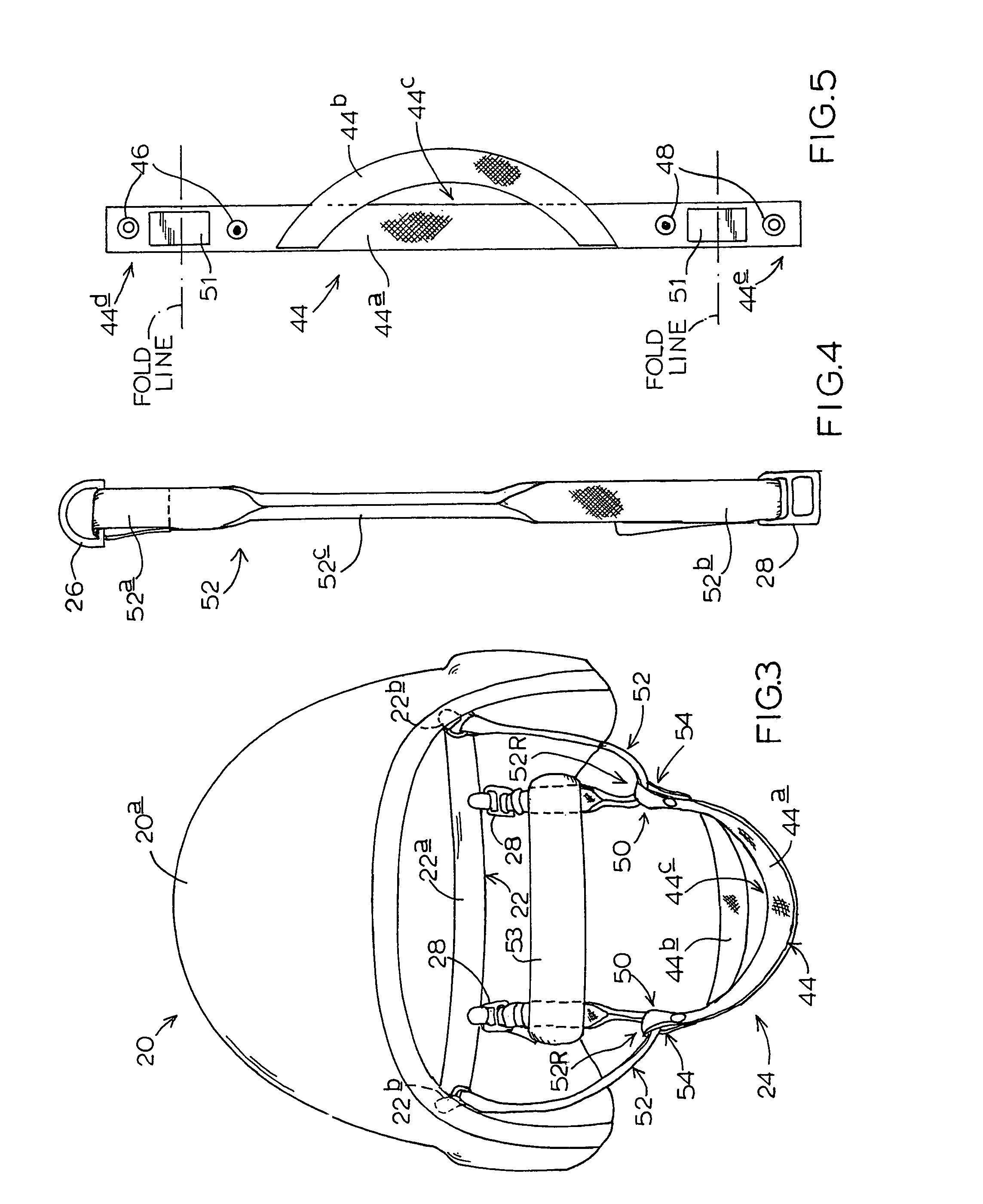 Helmet chin-strap harness structure