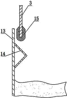 A two-mass near-resonance sieve with sieve frame and sieve bed separated