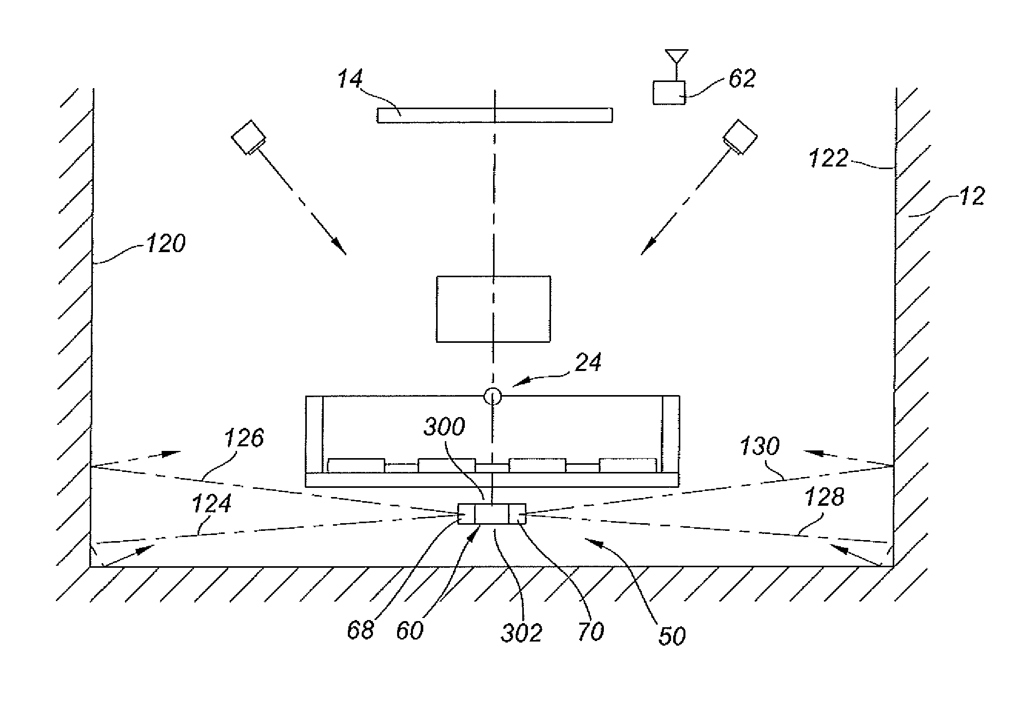 Single enclosure surround sound loudspeaker system and method