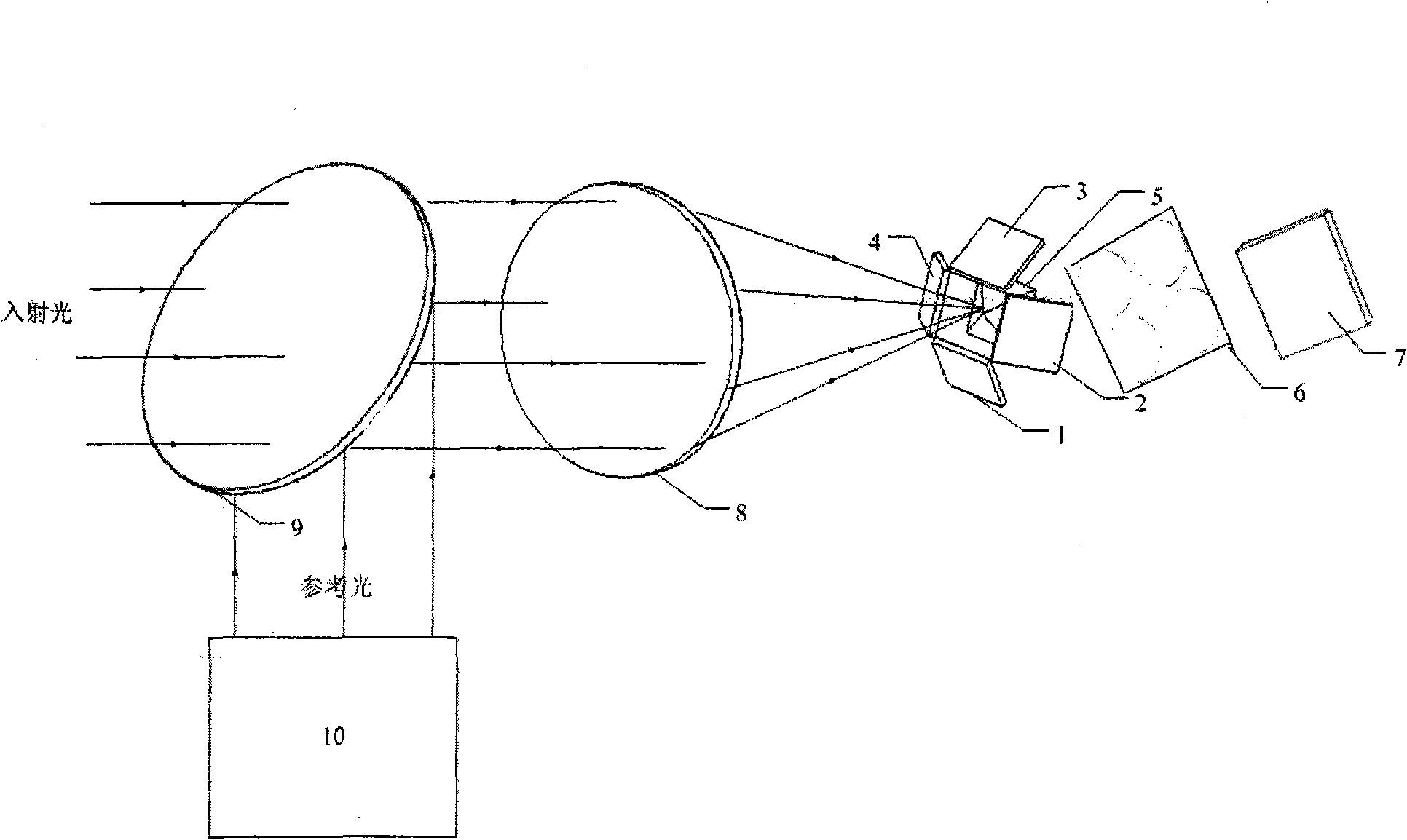 Reflecting pyramid wave-front sensor