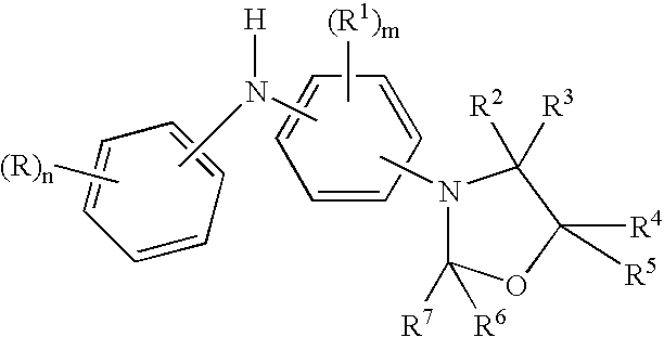 Diaromatic amine derivatives as antioxidants