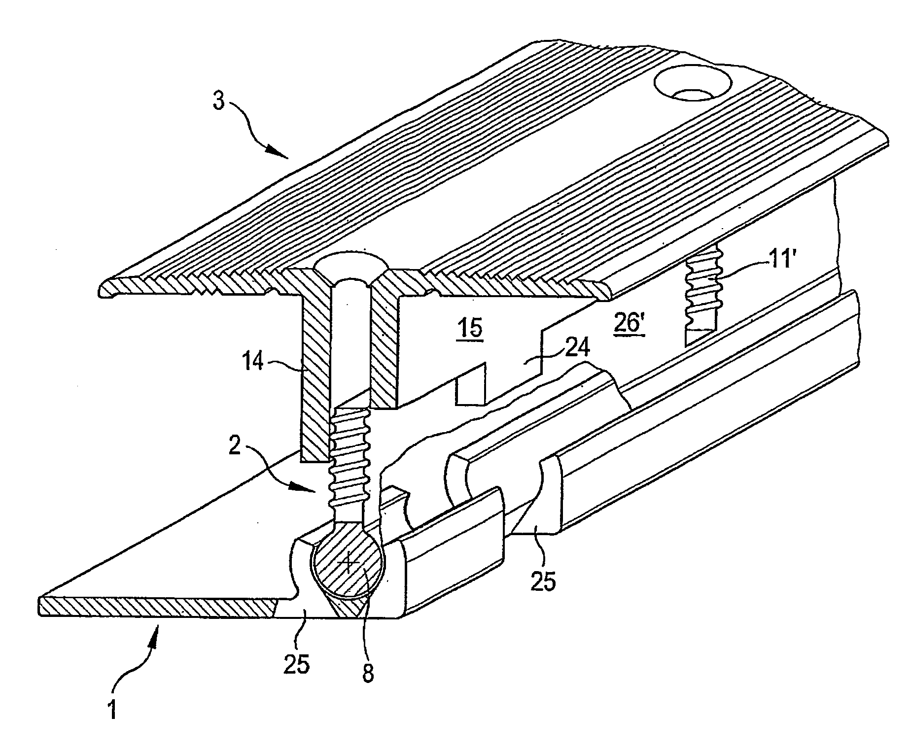 Floor Profile Arrangement Comprising a Joint