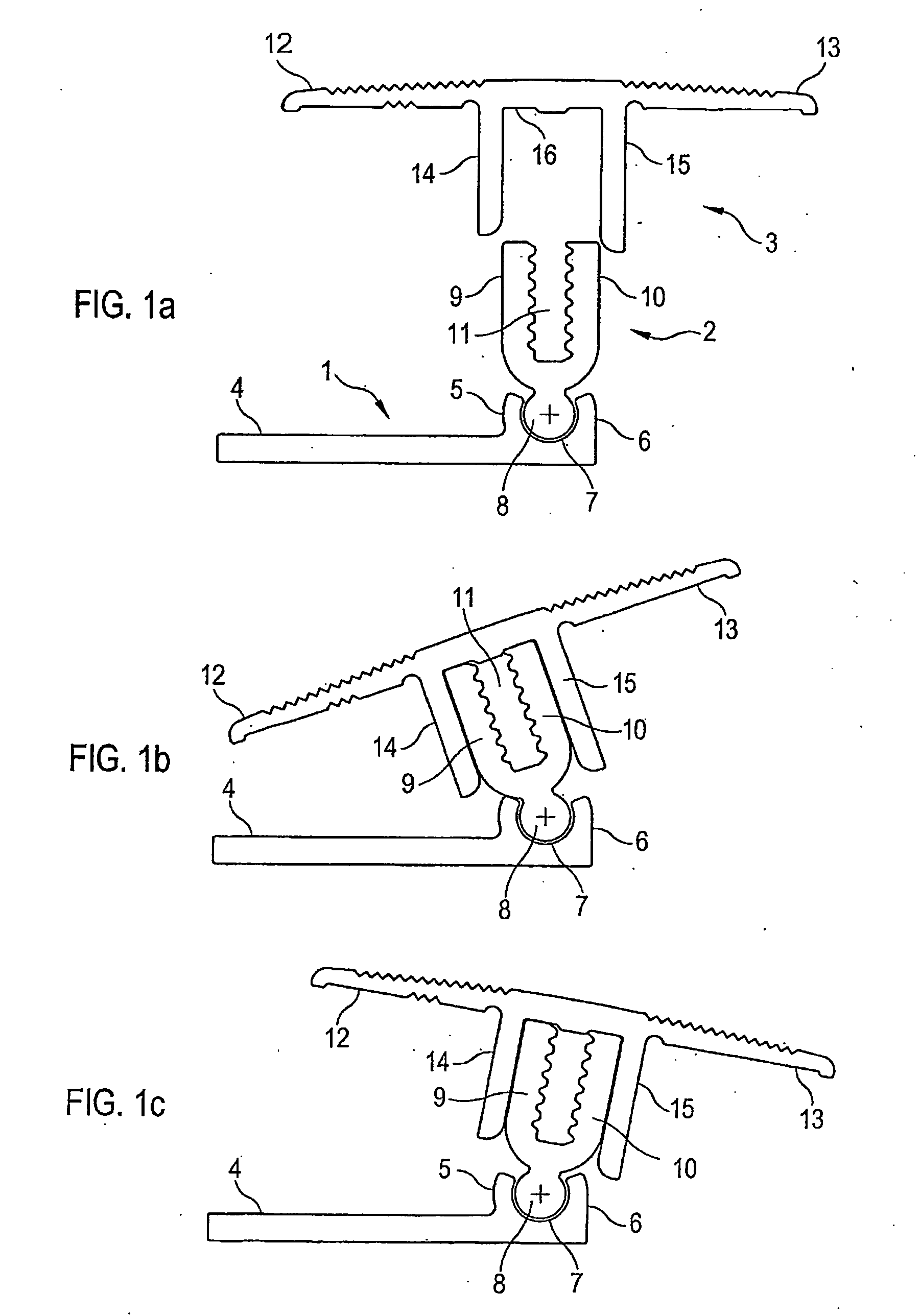 Floor Profile Arrangement Comprising a Joint