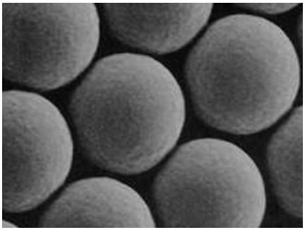 Cross-linked SBR microsphere adhesive, preparation method and lithium ion battery containing adhesive