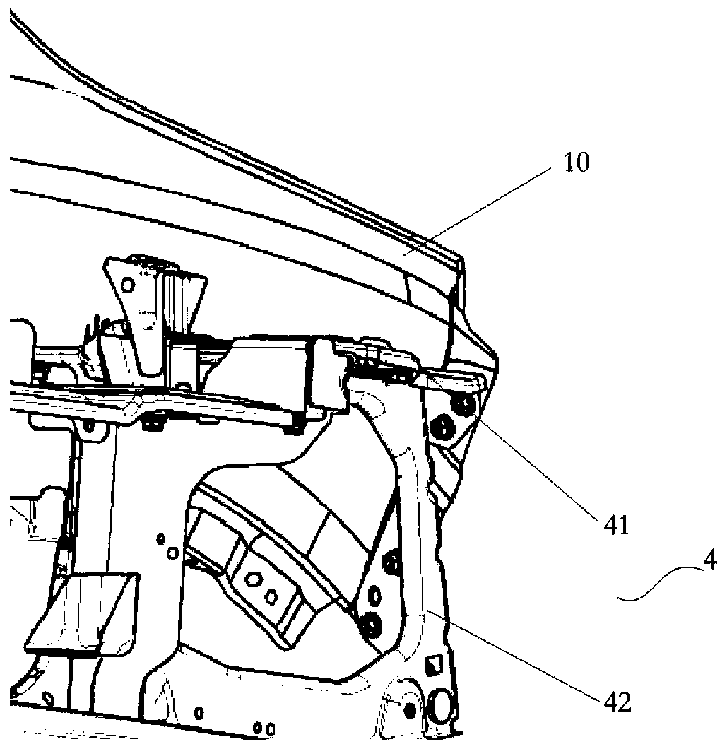 Fender, fender assembly structure and automobile