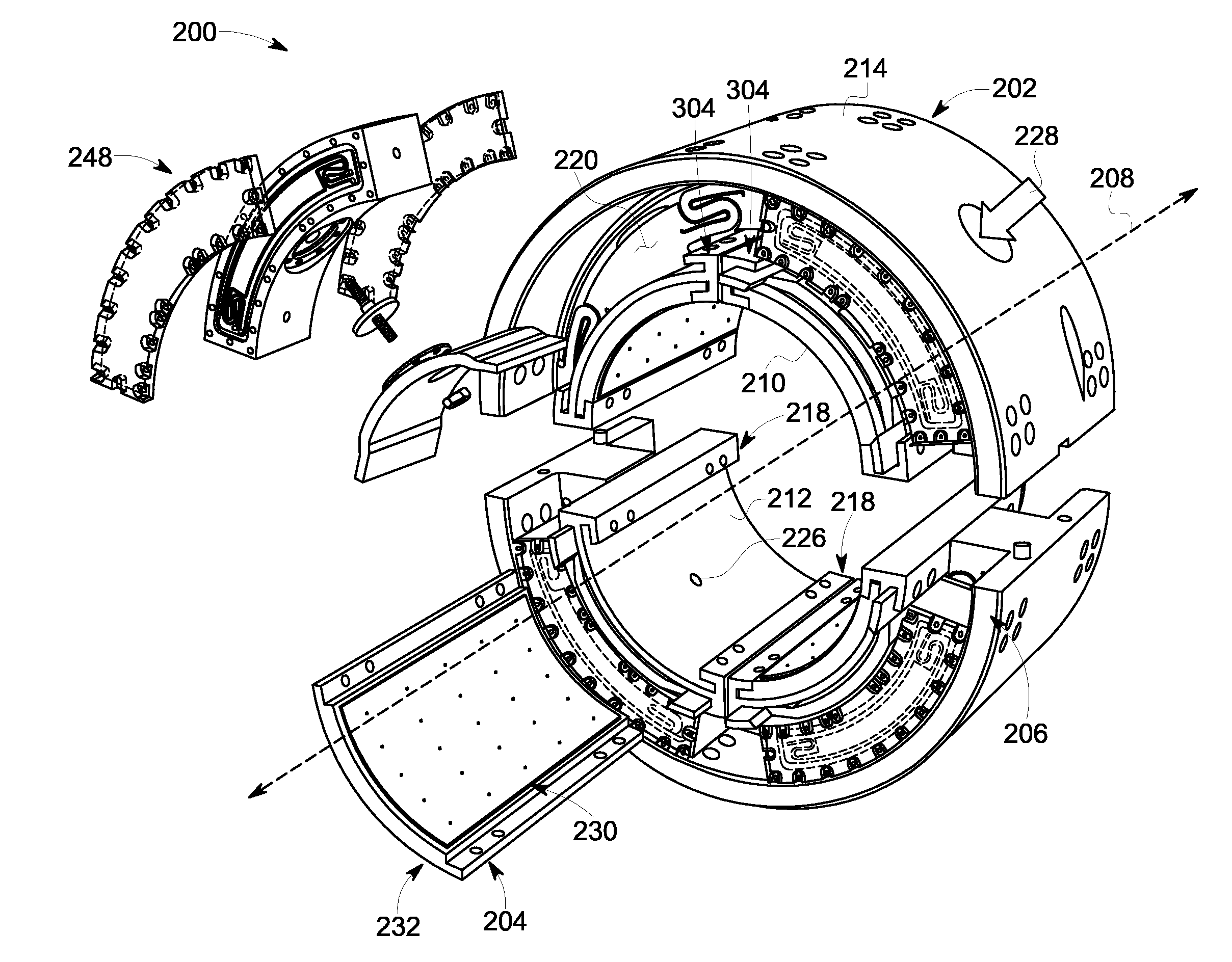 Journal bearing assemblies and methods of assembling same