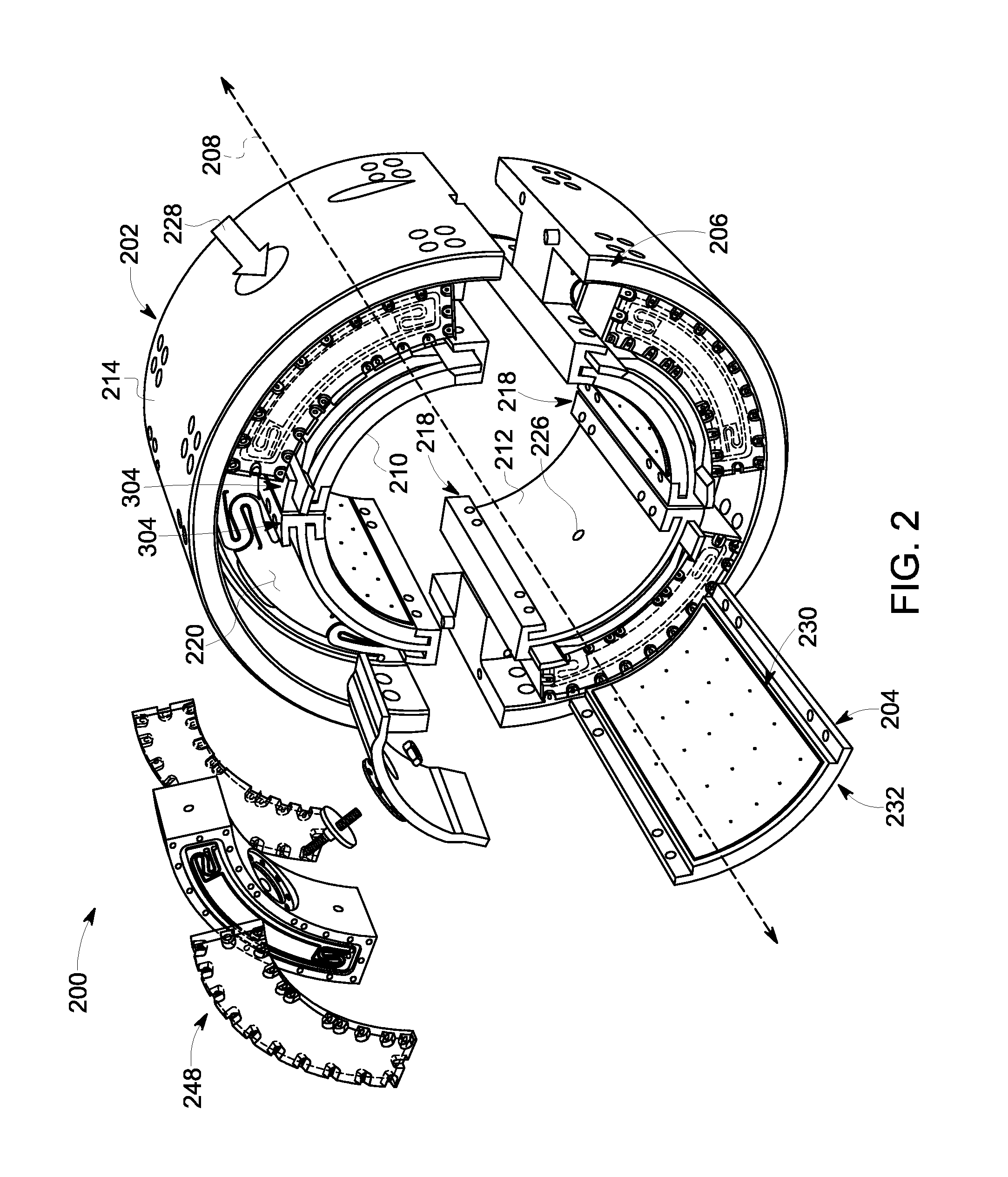 Journal bearing assemblies and methods of assembling same