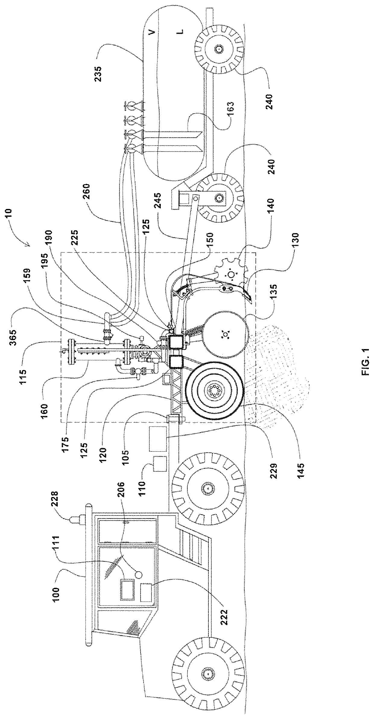 System, apparatus and method for applying anhydrous ammonia (NH3) to the soil