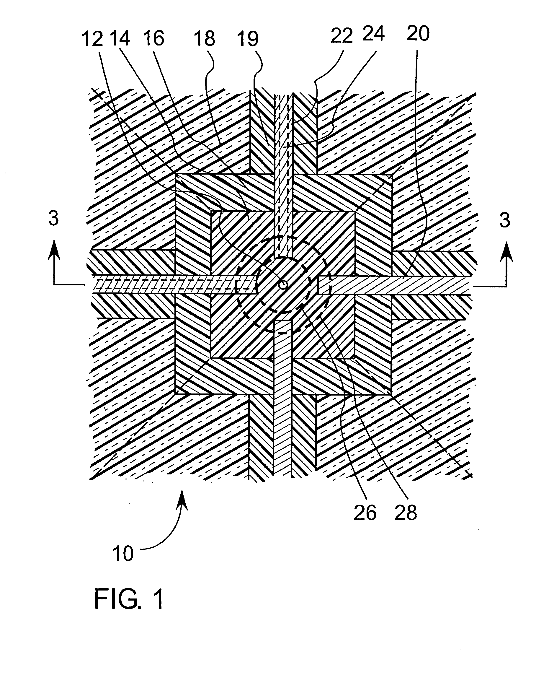 Apparatus and method for making a low capacitance artificial nanopore