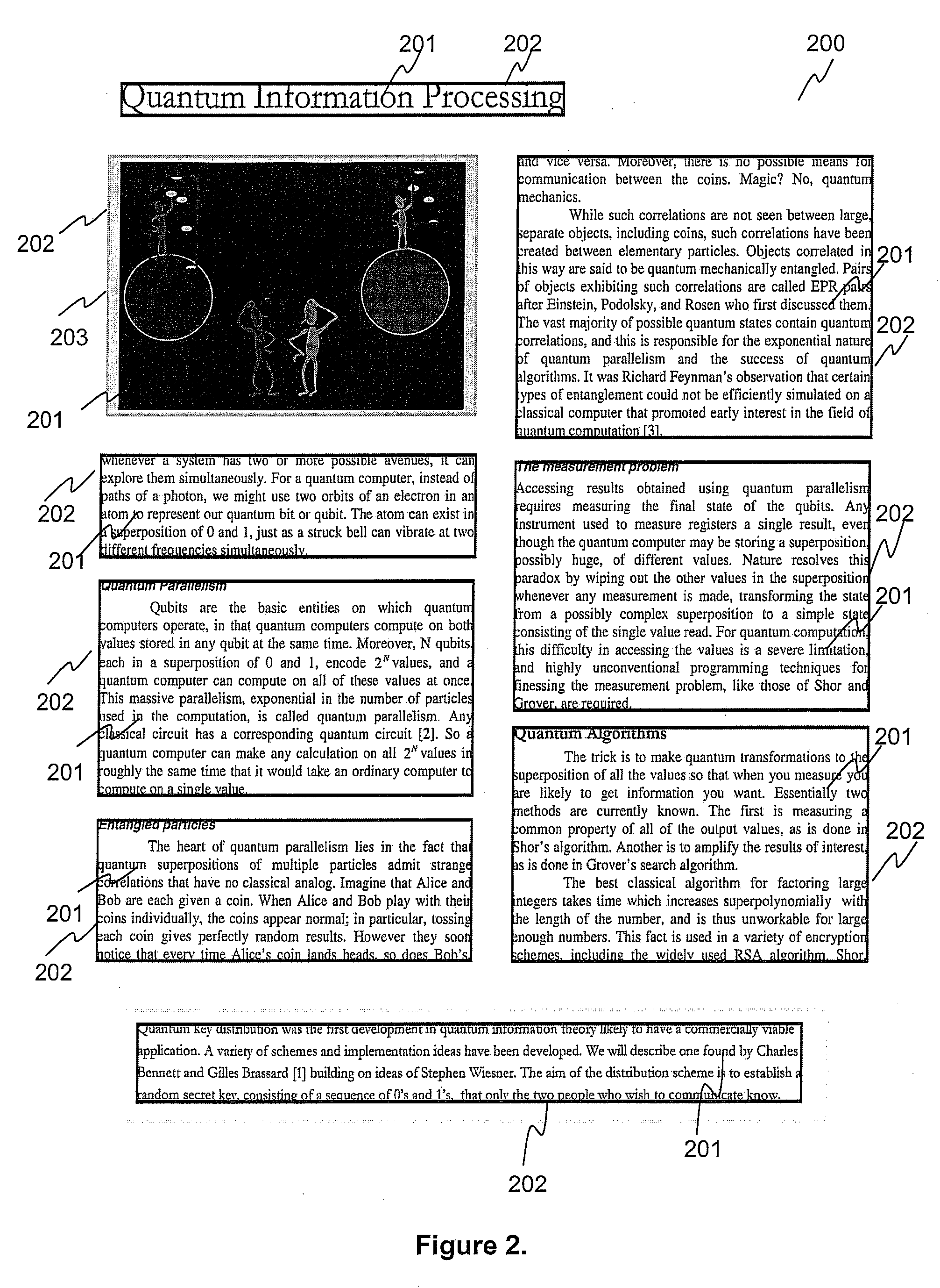 System and method for content based automatic zooming for document viewing on small displays