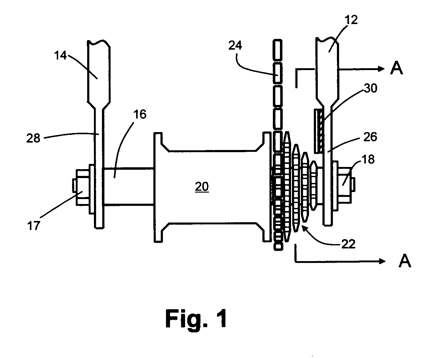 Bicycle power meter with frame mounted sensor