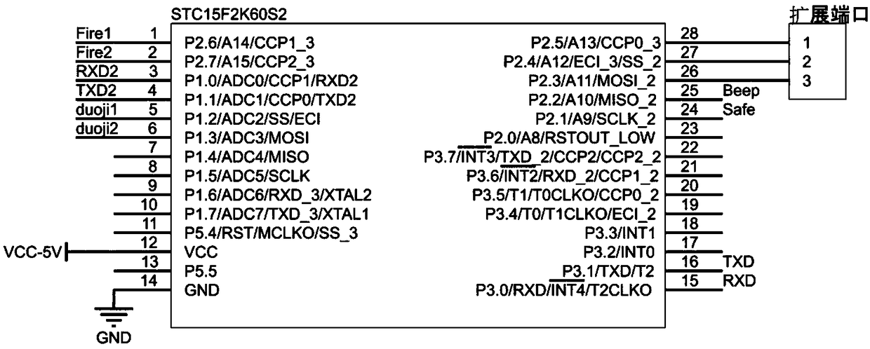 Sounding rocket flight control system with attitude adjustment function