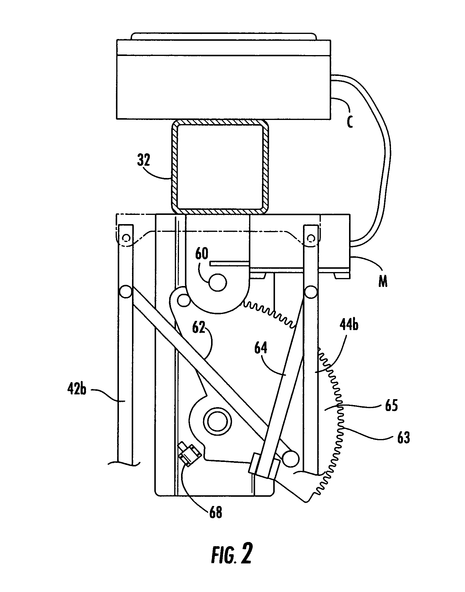 Portable electro-mechanical signal system