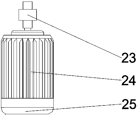 Kitchen juice squeezing and stirring machine