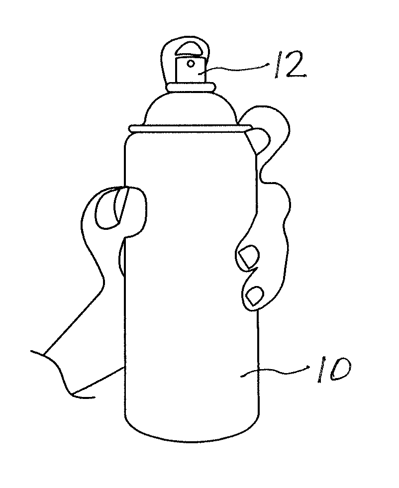 Aerosol Wildlife Scent Attractant and Distance Marker