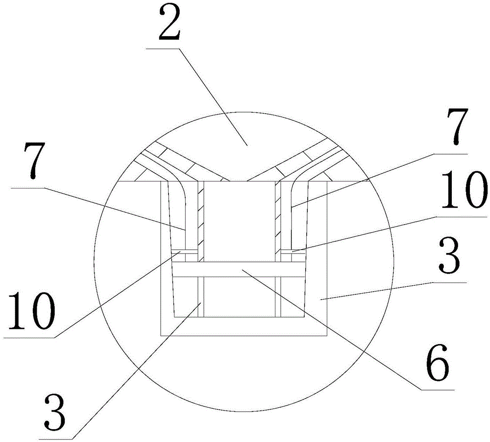 Skidding-out resistance drawer of tool cabinet