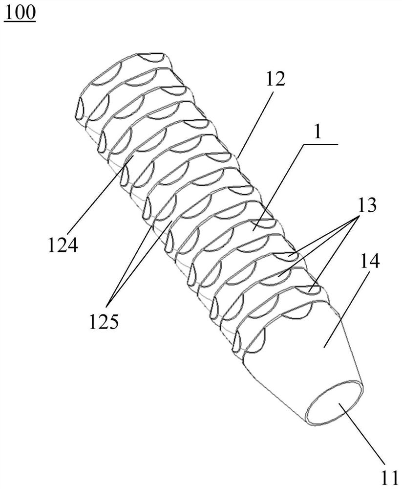 Knotting-free anchor and anchor implantation instrument