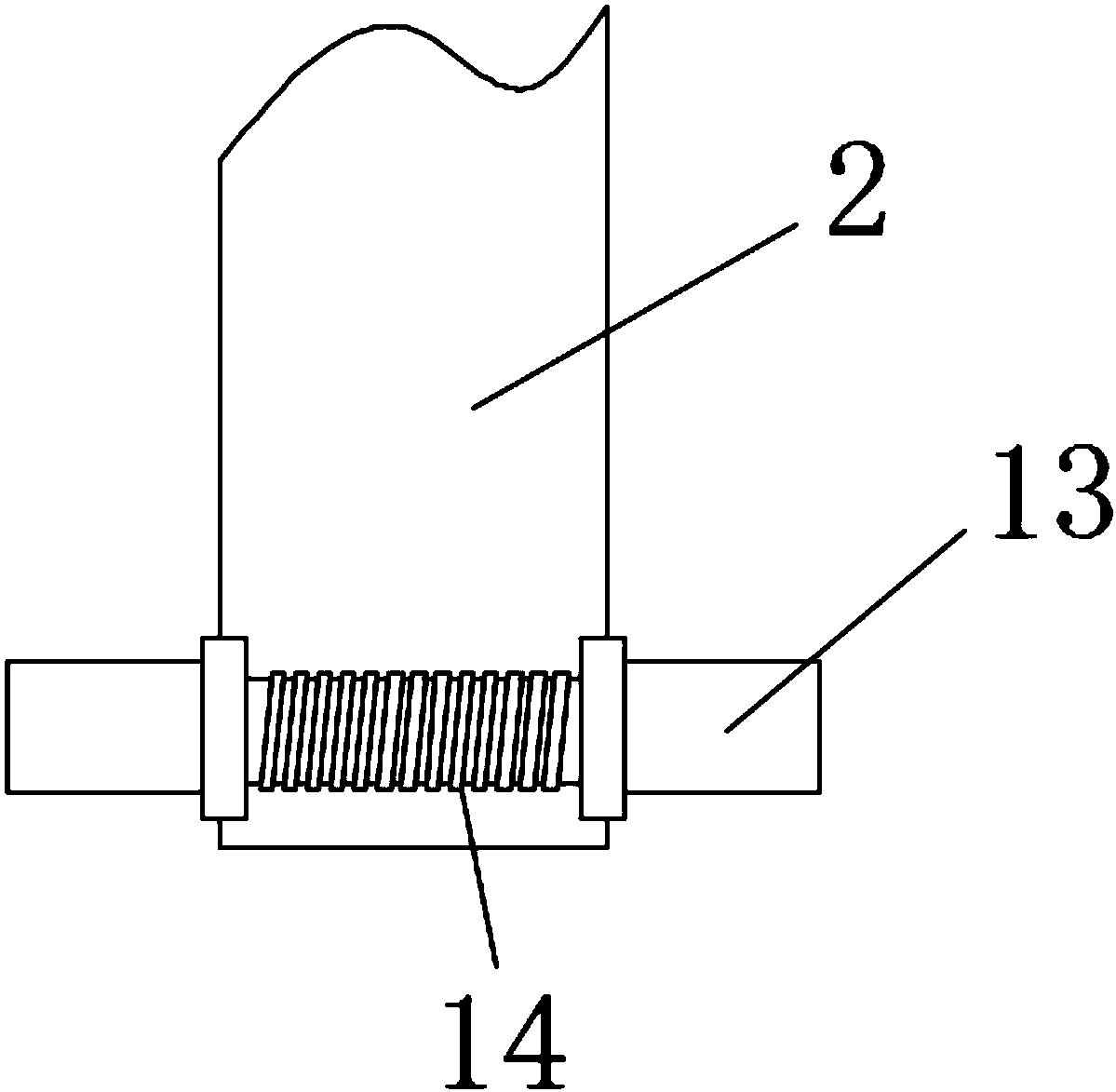 Rubber seal ring suspender