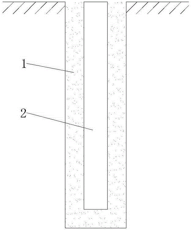 Replaceable press-grouted cement soil composite pile, construction method of replaceable press-grouted cement soil composite pile and long twist drill employed in construction method