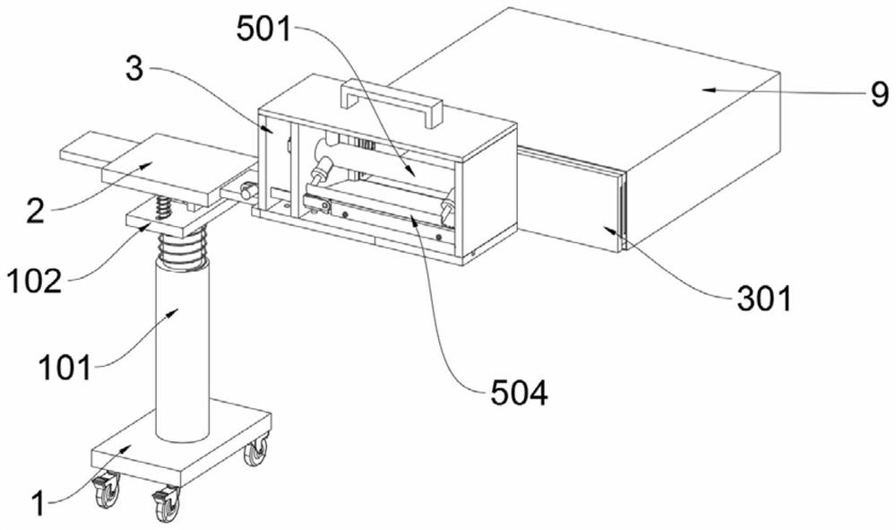 Sorting integrated tea single-bud picking mechanical device