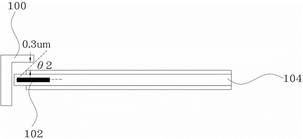 Advanced hyper view angle display for reducing leakage of light