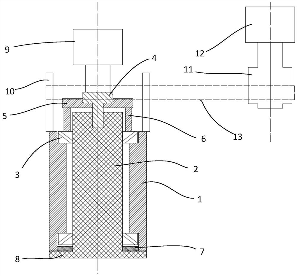 Loading method, loading equipment and installation method of rolling bearing pretightening force