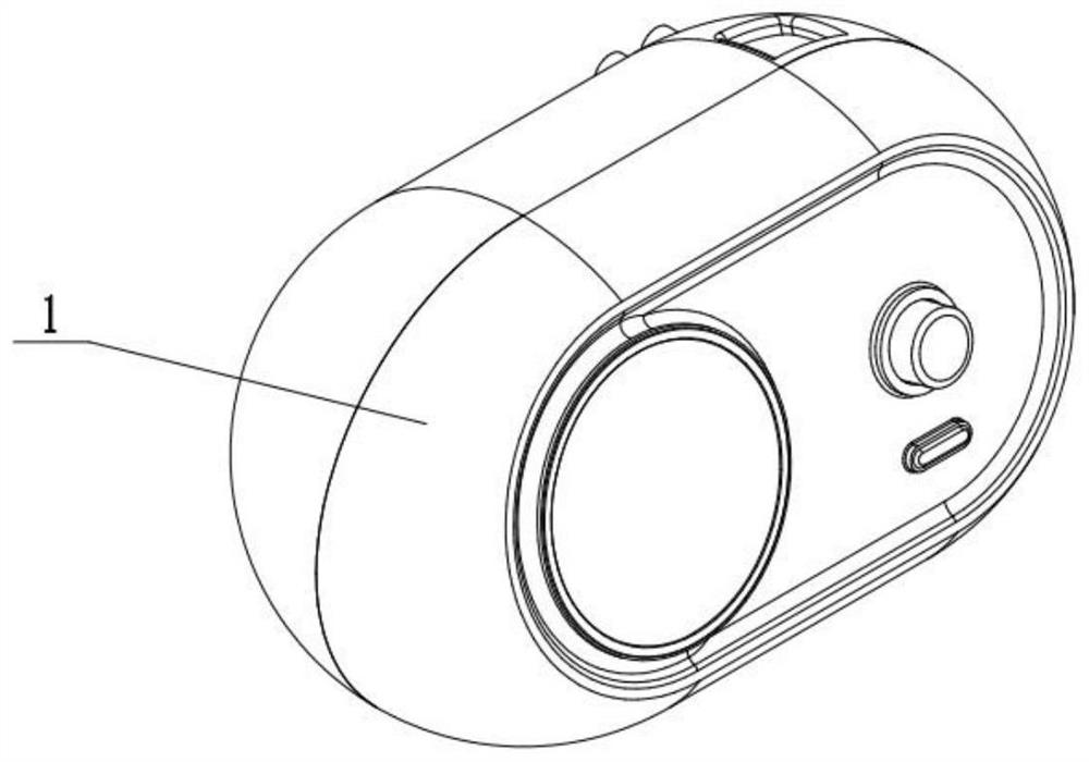 Breathing machine with return air treatment function