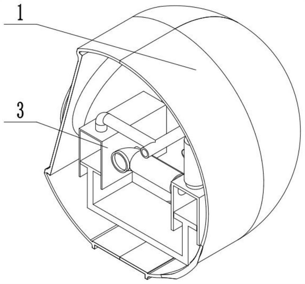 Breathing machine with return air treatment function