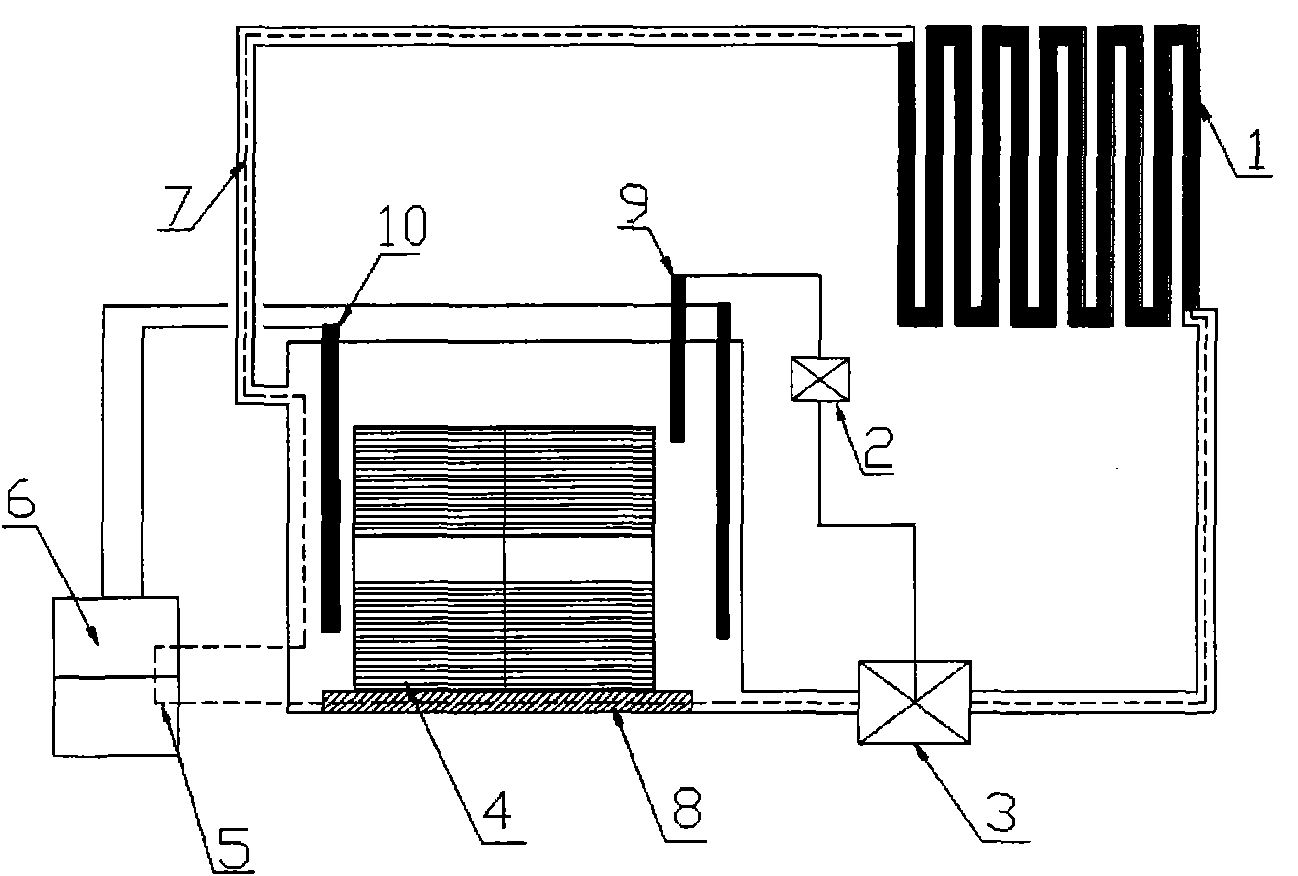 Solar-powered constant-temperature salt bath system