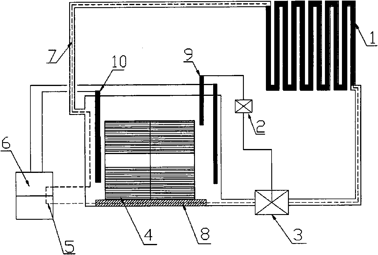 Solar-powered constant-temperature salt bath system